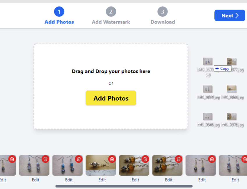 Batch Watermarking, Resize