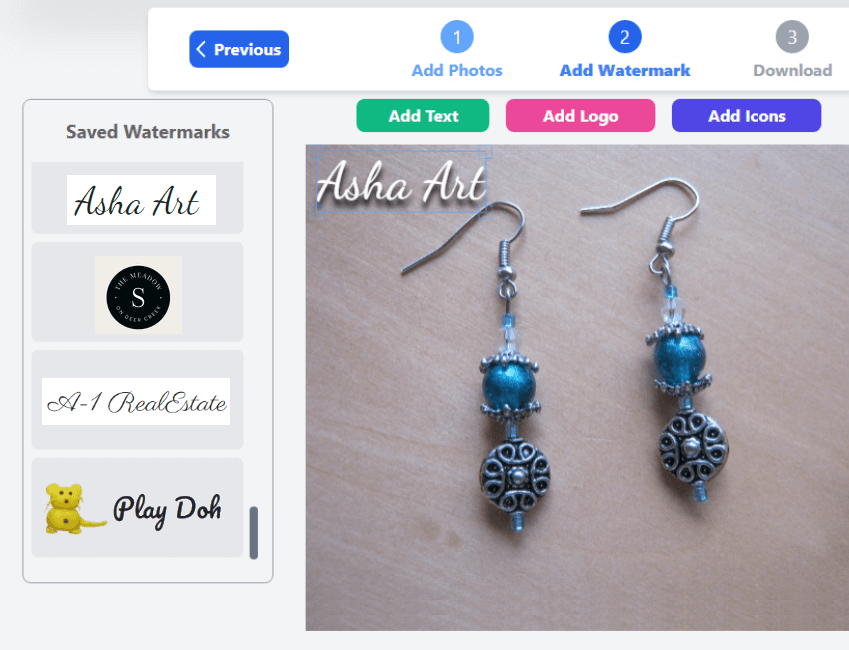 Save your Watermarks